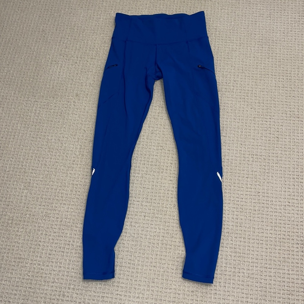 Cobalt blue lulu leggings